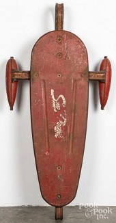 METAL SNO ROCKET SLED, AND A S