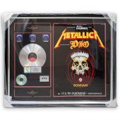 METALLICA RIAA PLATINUM RECORD