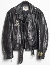 METALLICA TOUR BLACK LEATHER M