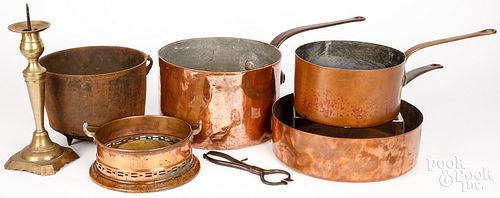 METALWARE INCLUDING COPPER PANS,