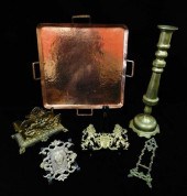 METALWARE, SIX PIECES: BRADLEY