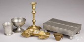 METALWARE TO INCLUDE A PEWTER