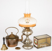 METALWARE TO INCLUDE RAYO LAMP