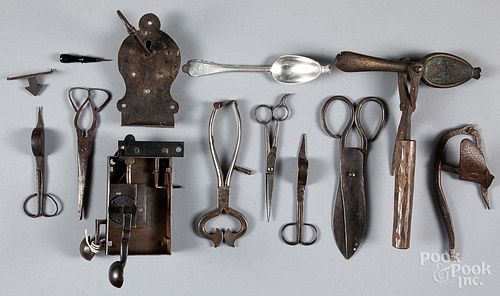 METALWARE, TO INCLUDE TWO EARLY