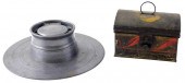 METALWARE, TWO PIECES, INCLUDI