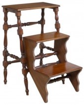 METAMORPHIC FOLDING WALNUT LIB