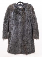 METEO RACCOON FUR COAT Meteo b