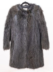 METEO RACCOON FUR COAT<br>Mete