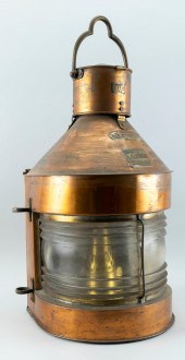METEORITE COPPER MASTHEAD LIGH