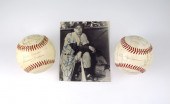 METS TEAM SIGNED BASEBALL & JO