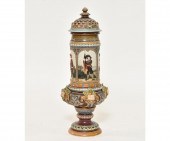 Mettlach #1820 Pokal stein by