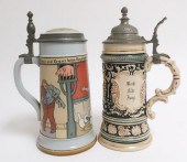 METTLACH BEER STEIN,BOWLING NO
