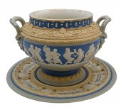 METTLACH DOUBLE HANDLED PUNCH