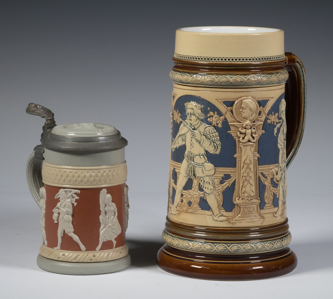 METTLACH GERMAN STEINS - #2131 &