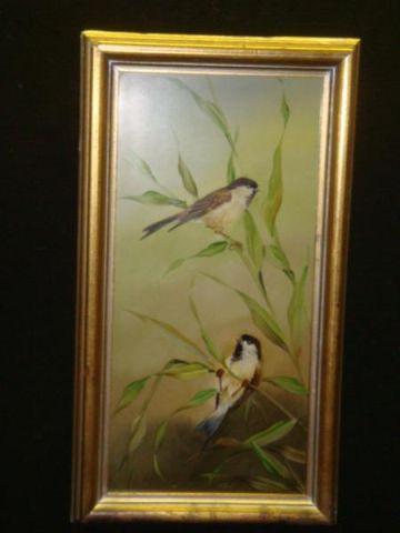 METTLACH Porcelain Plaque of