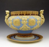 METTLACH PUNCH BOWL / TUREEN &