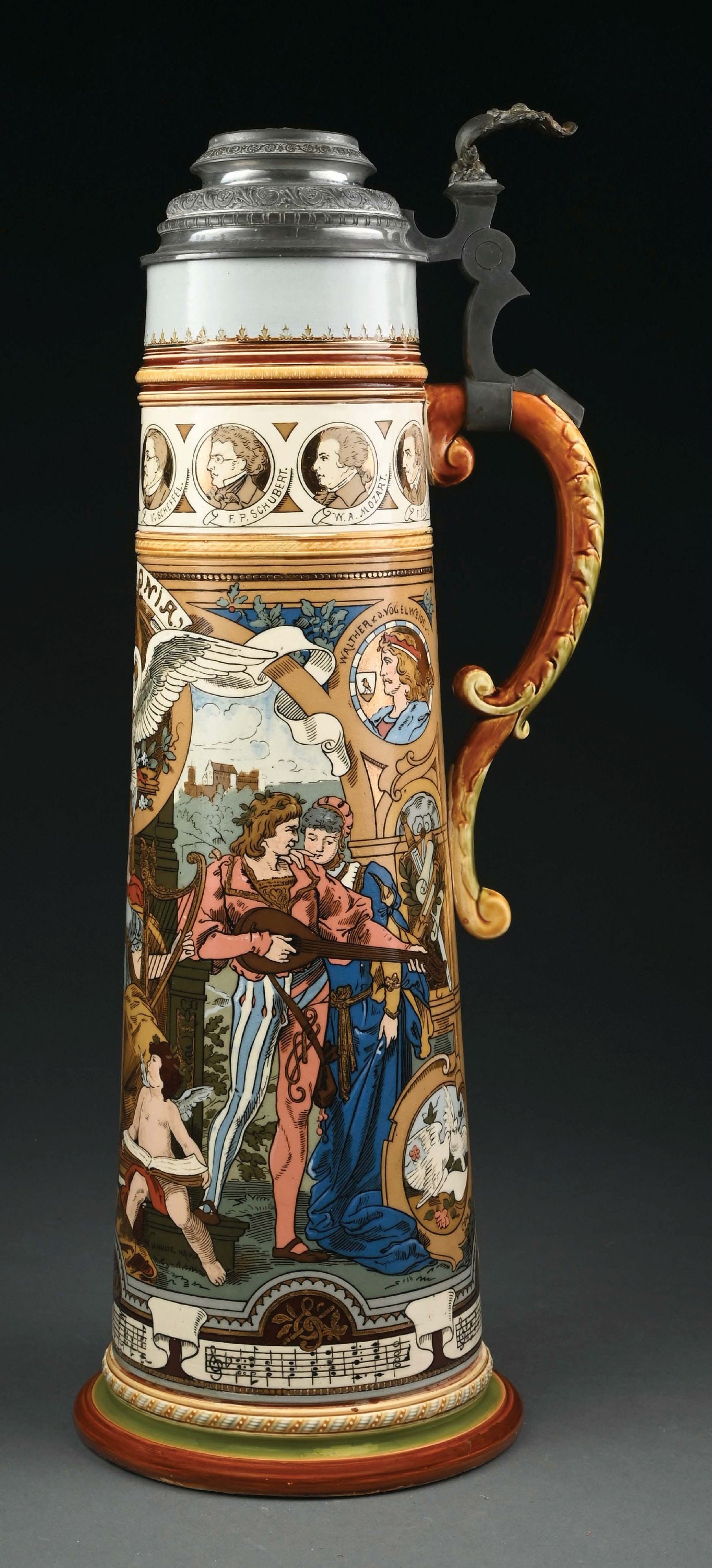 METTLACH STEIN #2126 W/ "SYMPHONIA"