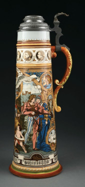 METTLACH STEIN #2126 W/ "SYMPH
