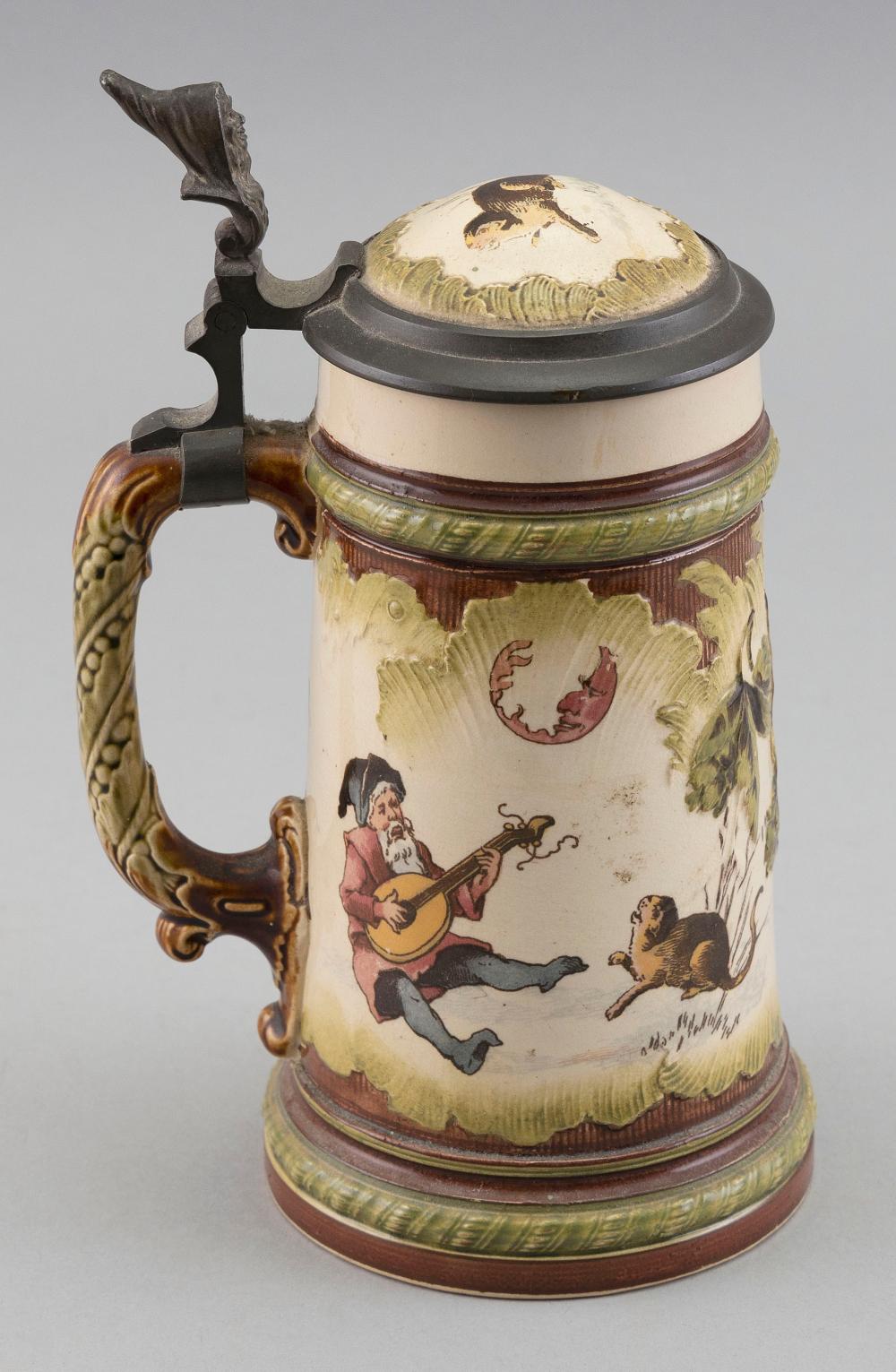 METTLACH STEIN #2184 EARLY 20TH