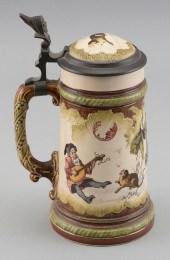 METTLACH STEIN #2184 EARLY 20T