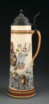 METTLACH STEIN #2262 W/ DANCIN