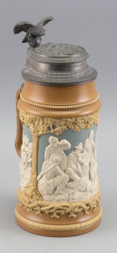 METTLACH STEIN #812 EARLY 20TH
