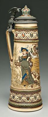 Mettlach stein No. 1161, crown