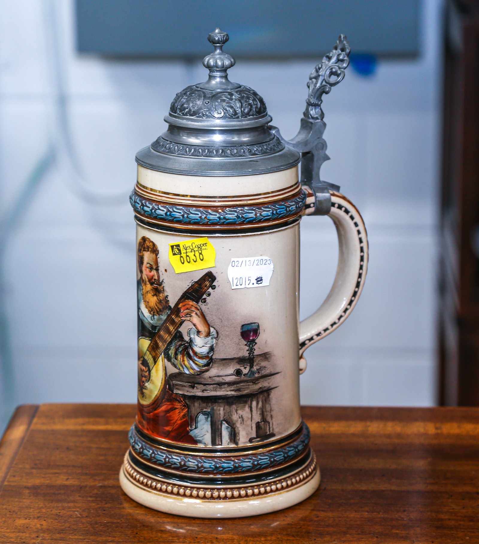 METTLACH STYLE GERMAN STEIN German,