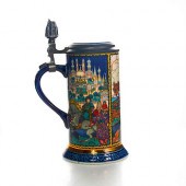METTLACH V & B STEIN 1528, IN