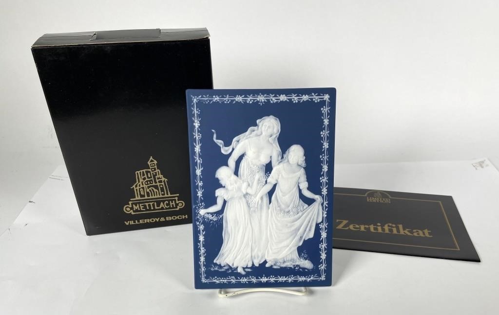 METTLACH VILLEROY AND BOCH CAMEO