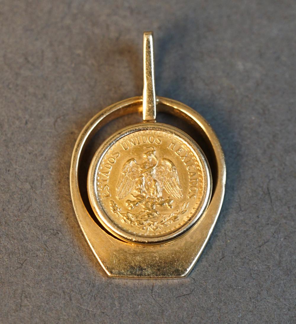 MEXICAN 1945 ‘DOS PESOS’ GOLD