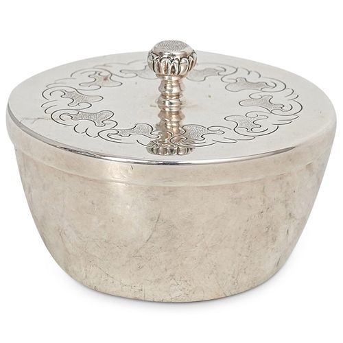 MEXICAN .925 STERLING SILVER LIDDED