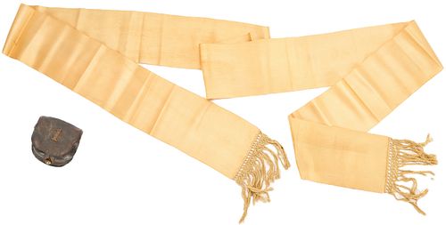 MEXICAN-AMERICAN WAR CAVALRY SASH