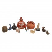 Mexican and style pottery grou
