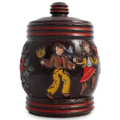 MEXICAN CERAMIC FIGURAL COOKIE