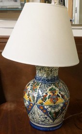 MEXICAN DECORATED TERRA COTTA