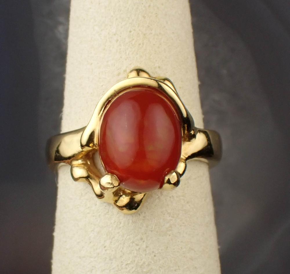 MEXICAN FIRE OPAL AND EIGHTEEN
