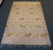MEXICAN FLATSTITCH RUG, 7 FT 1
