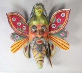 MEXICAN FOLK ART ALEBRIJE MASK