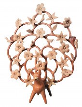 Mexican Folk Art Arbol de la V
