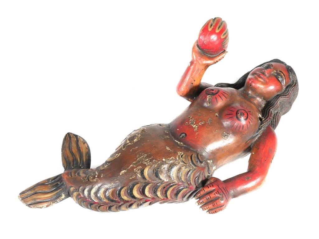 MEXICAN FOLK ART CARVED WOODEN