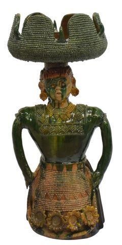 MEXICAN FOLK ART FIGURE WITH