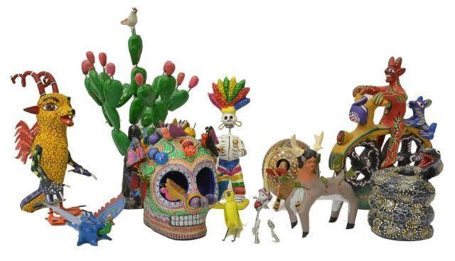 MEXICAN FOLK ART SCULPTURES
