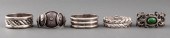 MEXICAN, ITALIAN, ETC. SILVER