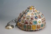 MEXICAN LEADED BUBBLED GLASS H