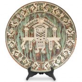 MEXICAN MAYAN AZTEC COPPER WAL