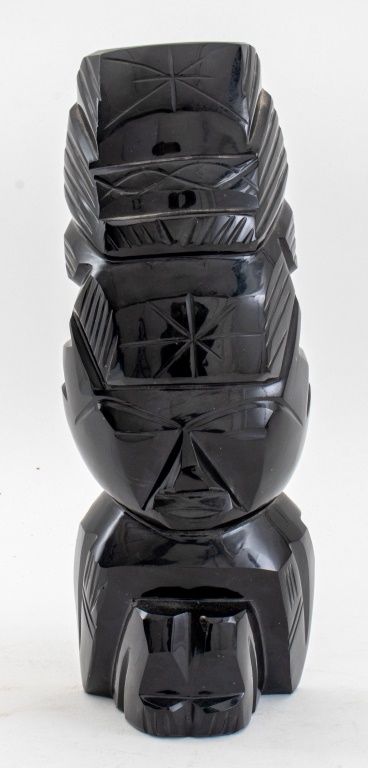 MEXICAN MESOAMERICAN STYLE OBSIDIAN