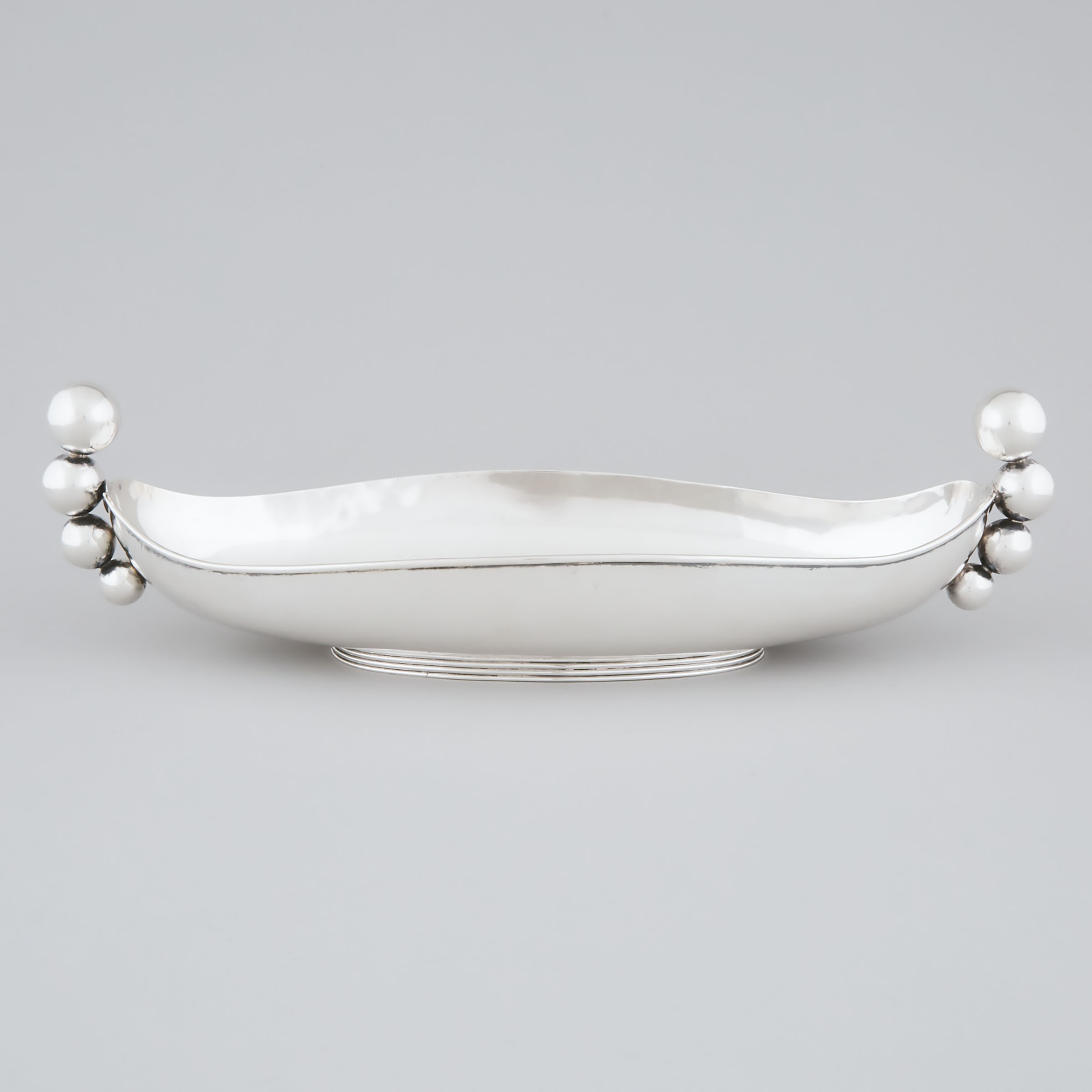 Mexican Modernist Silver Oval