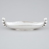 Mexican Modernist Silver Oval