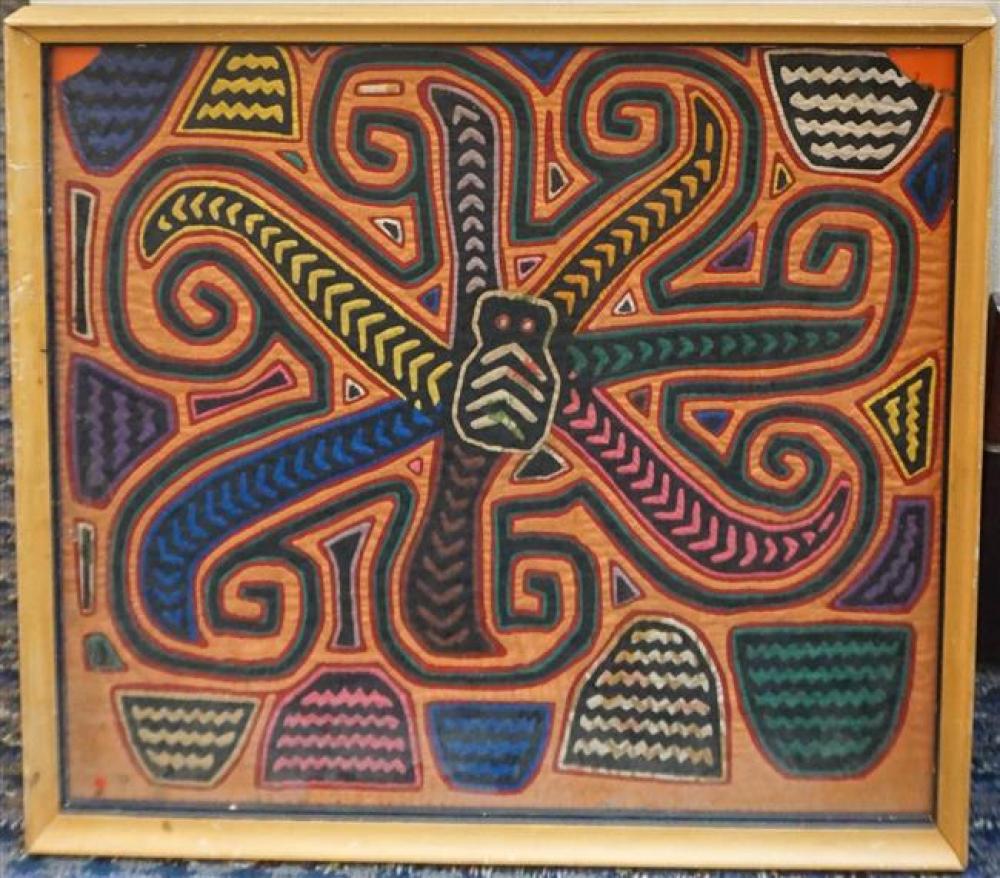 MEXICAN MOLA, FRAME: 18-3/4 X